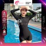  Bikini 1 Mảnh Bodysuit Kín Đáo Cute GECKO 1M13 