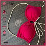  Bikini 2 Mảnh Cúp Ngực Phối Dây Nude Dễ Thương GECKO 2M84 