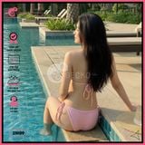  Bikini 2 Mảnh Tam Giác Xốp Mix 3 Khoen Charm Gợi Cảm GECKO 2M09 