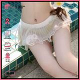  Chân Váy Voan Tơ Giấy 2 Tầng Dáng Ngắn Dễ Thương Mặc Kèm Bikini GECKO 3PK39 