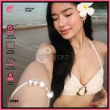  Bikini 2 Mảnh Phối Khoen Charm Slay Dễ Thương GECKO 2M86 