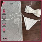  Combo 3 Món Chân Váy Phối Bikini Áo Xoắn Gợi Cảm GECKO 4CB37 