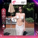  Combo 3 Món Chân Váy Phối Bikini 2 Mảnh Dễ Thương GECKO 4CB38 