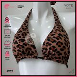  Bikini 2 Mảnh Tam Giác Hoạ Tiết Da Beo Sexy GECKO 2M93 