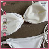  Combo 3 Món Bikini Áo Cover Phối Bikini Khoen Sò GECKO 4CB33 