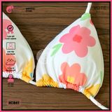  Combo 3 Món Tam Giác Voan Hoạ Tiết Hoa Dễ Thương GECKO 4CB41 