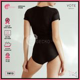  Bikini 1 Mảnh Bodysuit Basic Đáy Chip Kín Đáo GECKO 1M20 