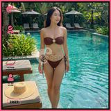  Bikini 2 Mảnh Cúp Phối Khoen Mặt Trời Slay GECKO 2M75 