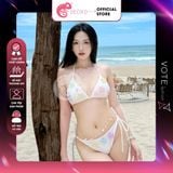  Bikini 2 Mảnh Tam Giác Charm Màu Sắc Dễ Thương GECKO 2M104 