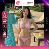  Bikini 2 Mảnh Tam Giác Xốp Mix 3 Khoen Charm Gợi Cảm GECKO 2M09 