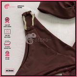  Combo 3 Món Bikini Cúp Ngực Mix 3 Khoen Kim Loại Gợi Cảm GECKO 4CB44 