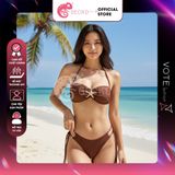  Bikini 2 Mảnh Cúp Nhúng Mix Khoen Sao Biển Dễ Thương GECKO 2M16 