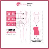  Bikini 1 Mảnh Lưới Phối Áo Cúp Quần Chip Cute GECKO 1M30 