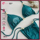  Bikini 2 Mảnh Áo Đính Hạt Slay Cao Cấp GECKO 2M14 