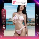  Bikini 2 Mảnh Tam Giác Bèo Viền Cao Cấp GECKO 2M73 