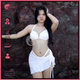  Combo 3 Món Bikini Áo Cúp Phối Chân Váy GECKO 4CB42 