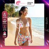  Combo 3 Món Tam Giác Voan Hoạ Tiết Hoa Dễ Thương GECKO 4CB41 