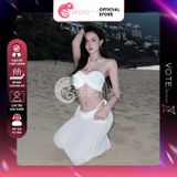  Combo 3 Món Chân Váy Phối Bikini Áo Xoắn Gợi Cảm GECKO 4CB37 