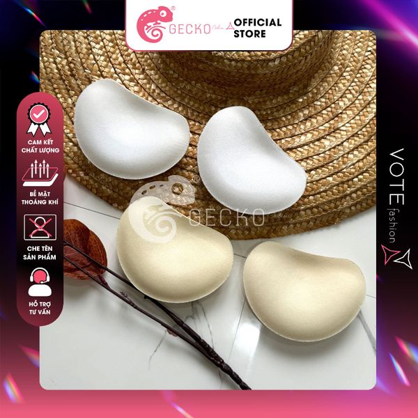  Bộ 2 Mút Đệm Hột Xoài Kèm Bikini Nâng Vòng 1 GECKO 3PK09 