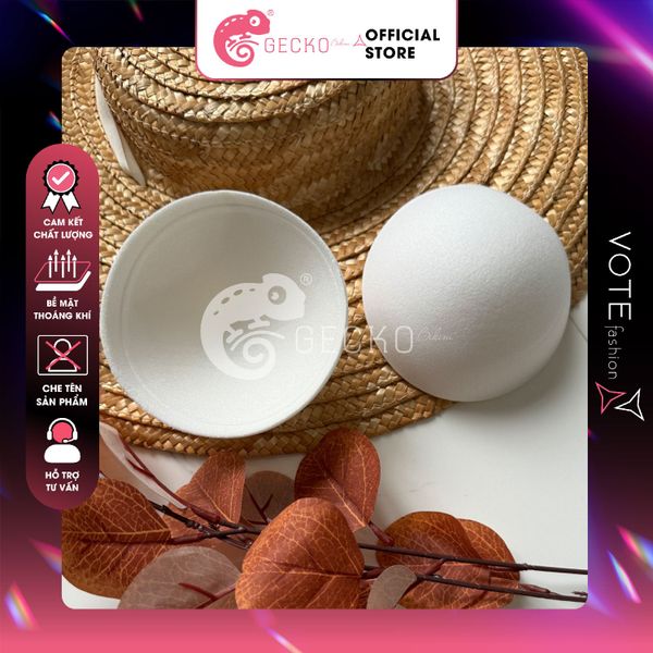  Bộ 2 Mút Đệm Bikini Tròn Áo Bra GECKO 3PK10 