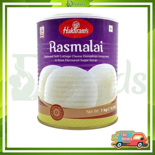 Haldirams Rasmalai 1KG – Món tráng miệng cao cấp chuẩn vị Ấn Độ