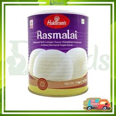 Haldirams Rasmalai 1KG – Món tráng miệng cao cấp chuẩn vị Ấn Độ