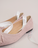  ARI BOW FLATS - DUSTY ROSE 