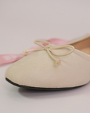  ARI BOW FLATS - BEIGE 