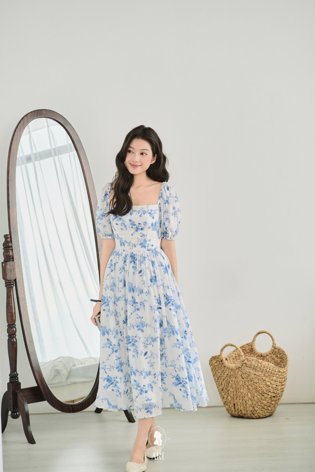  CAMELLIA MIDI DRESS 