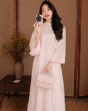  ÁO DÀI NẾP HƯƠNG 