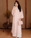  ÁO DÀI NẾP HƯƠNG 