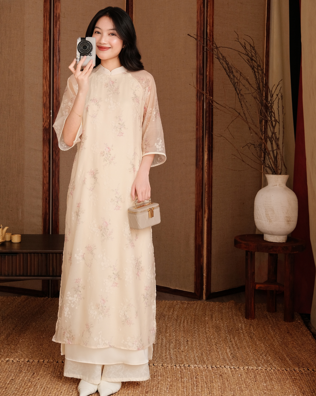  ÁO DÀI TƠ MỘC 26 