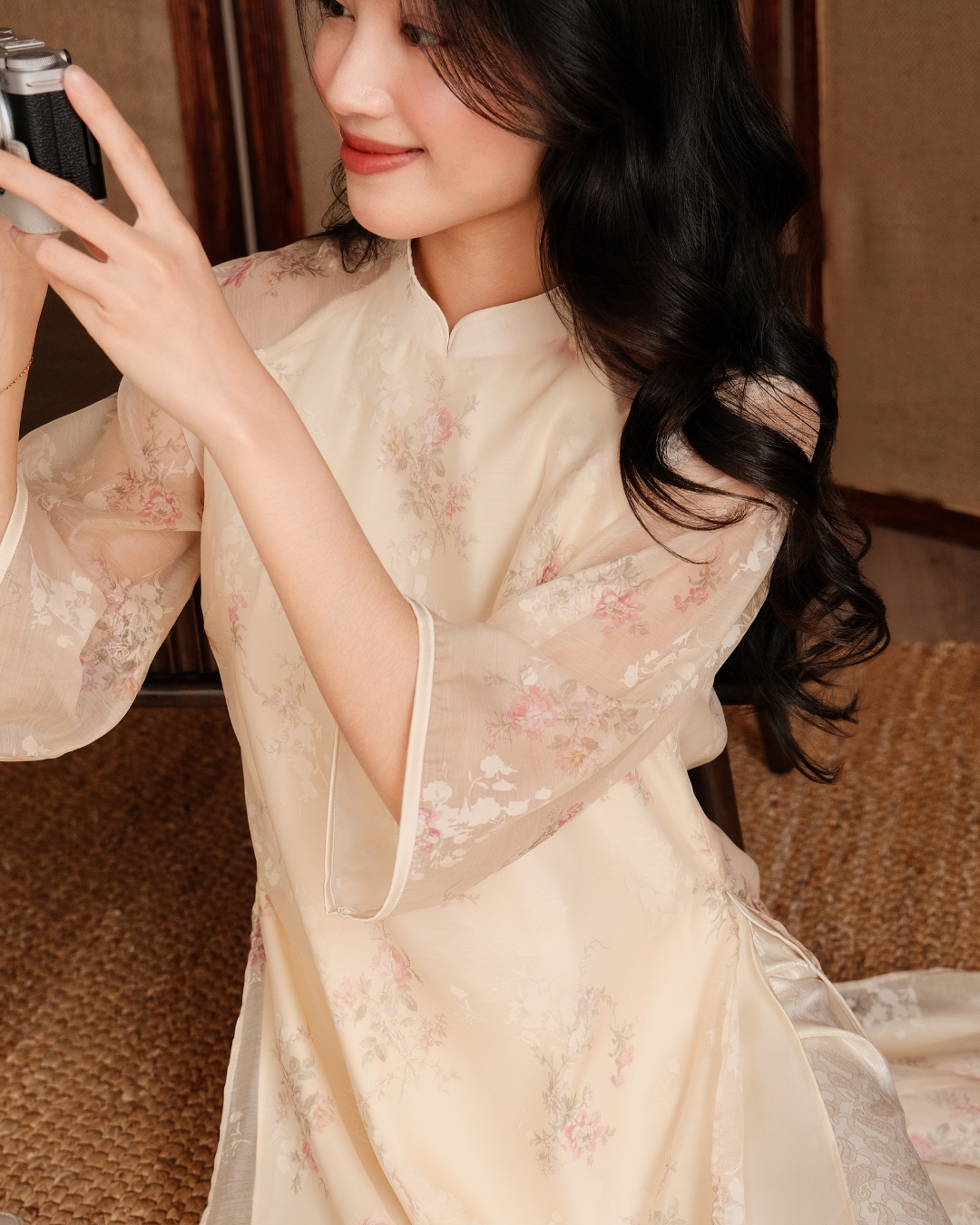  ÁO DÀI TƠ MỘC 26 