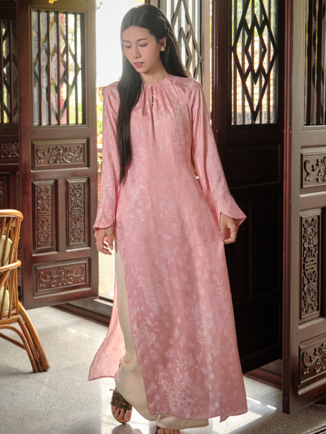  ÁO DÀI MIỀN MỘC 