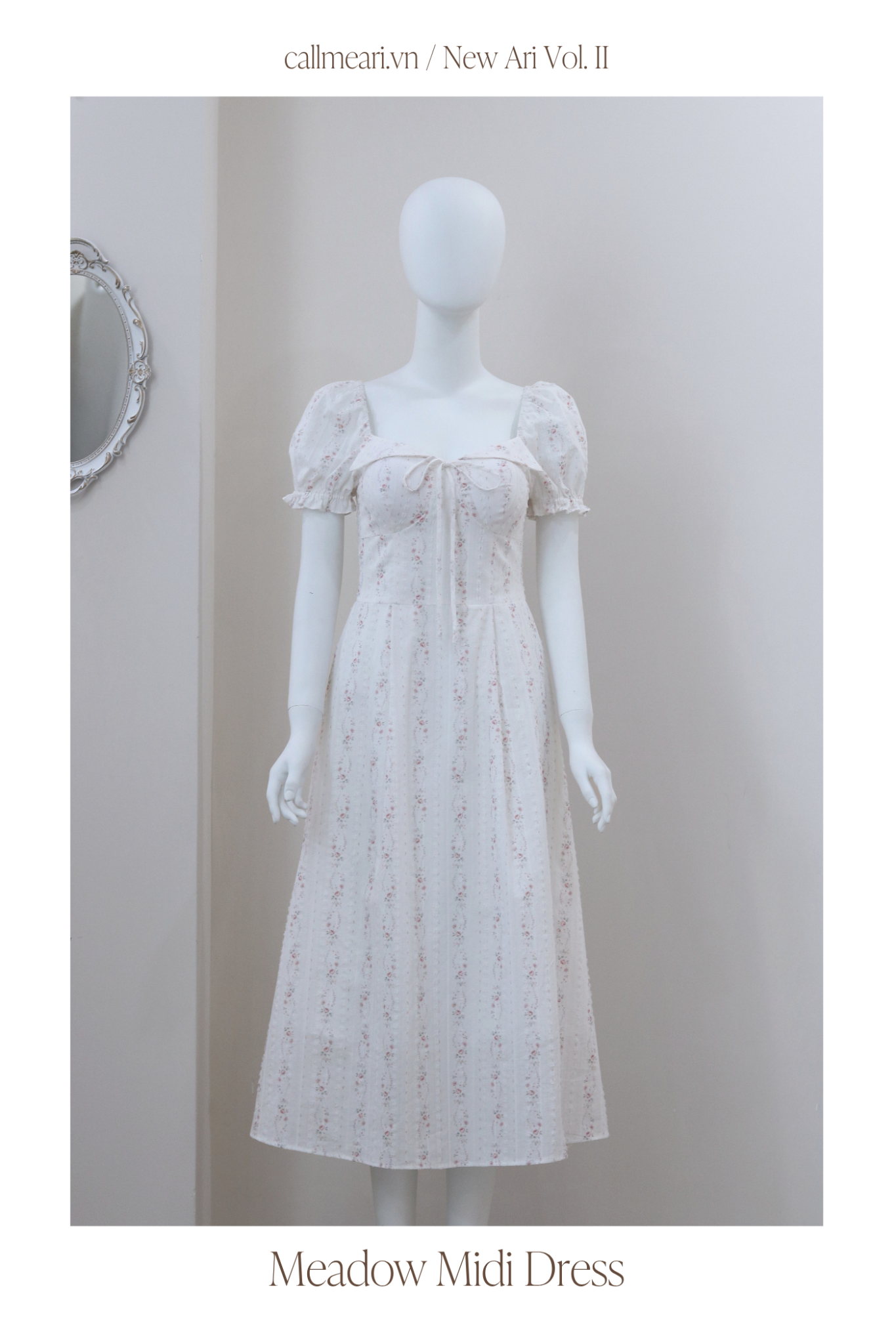  MEADOW MIDI DRESS 