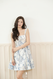  BLUE TOILE MINI DRESS 