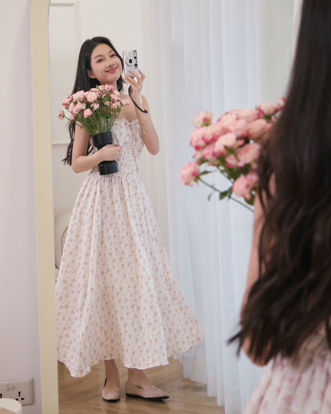  PONIES MIDI DRESS 