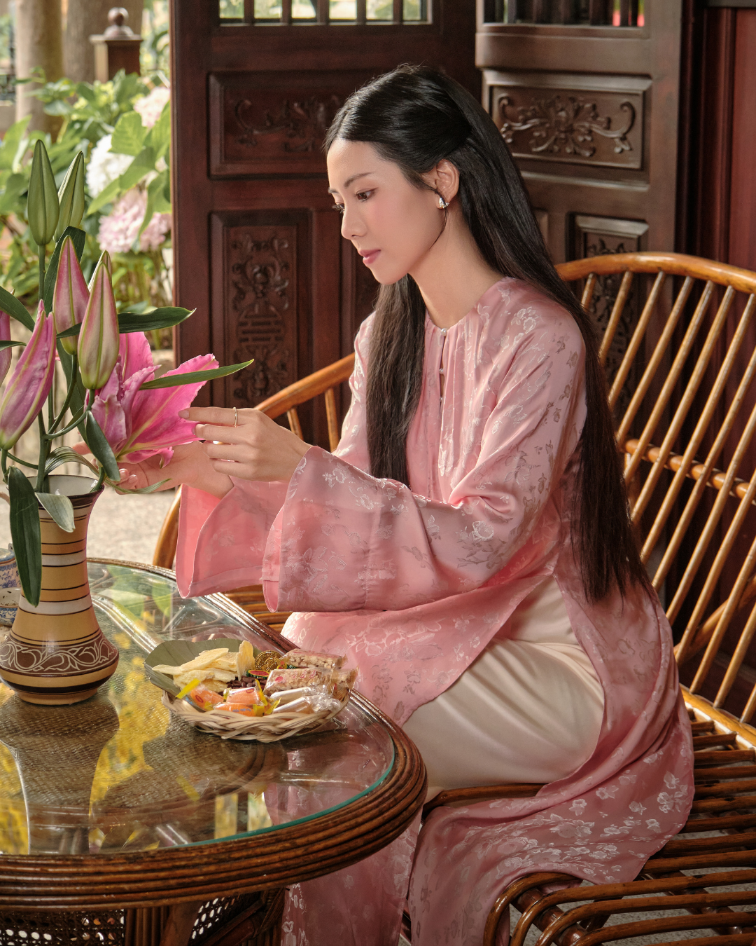  ÁO DÀI MIỀN MỘC 