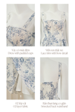  BLUE TOILE MINI DRESS 