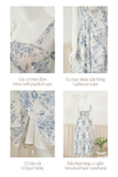  BLUE TOILE MAXI DRESS 