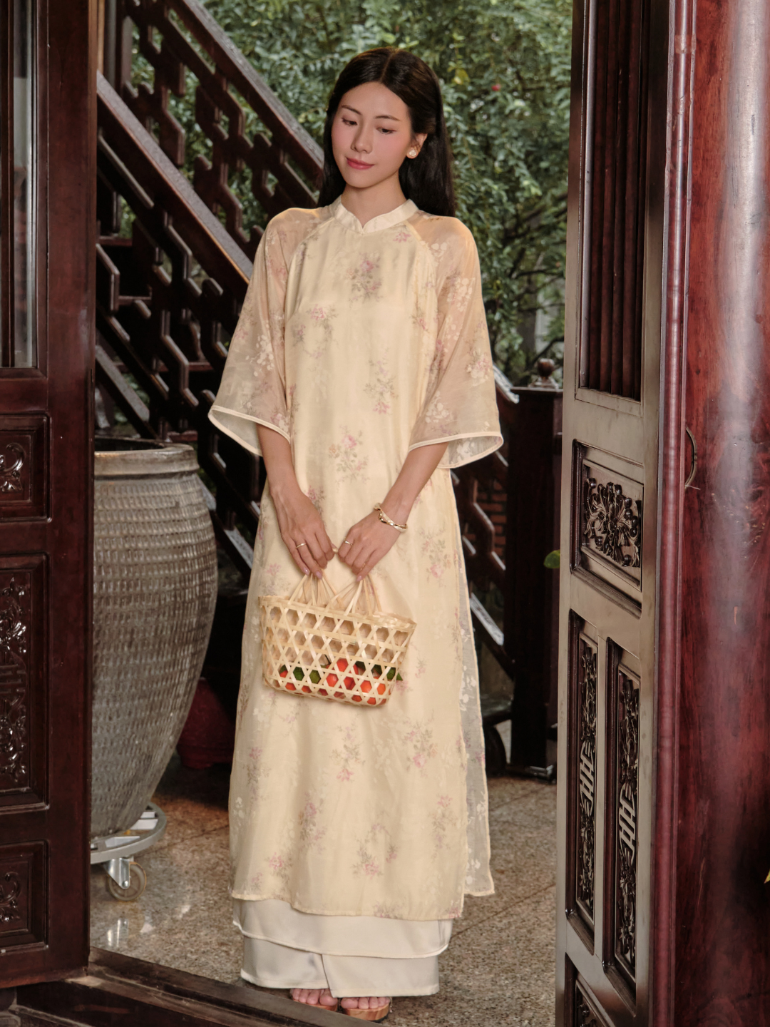  ÁO DÀI TƠ MỘC 26 