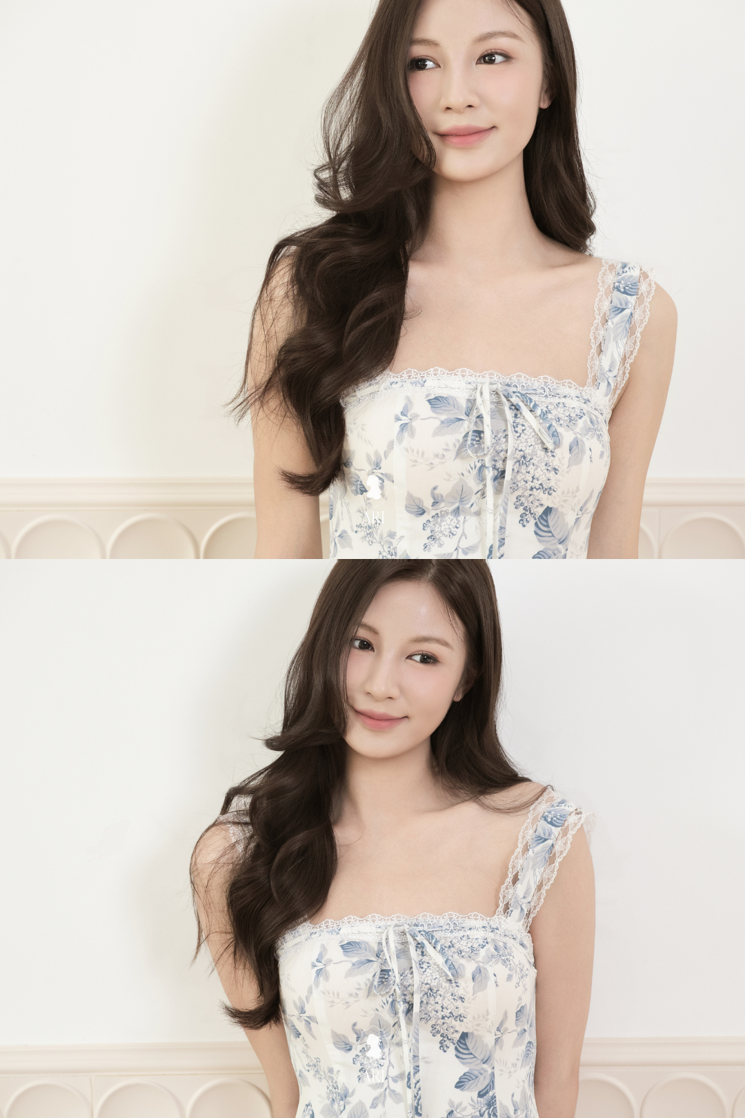  BLUE TOILE MAXI DRESS 