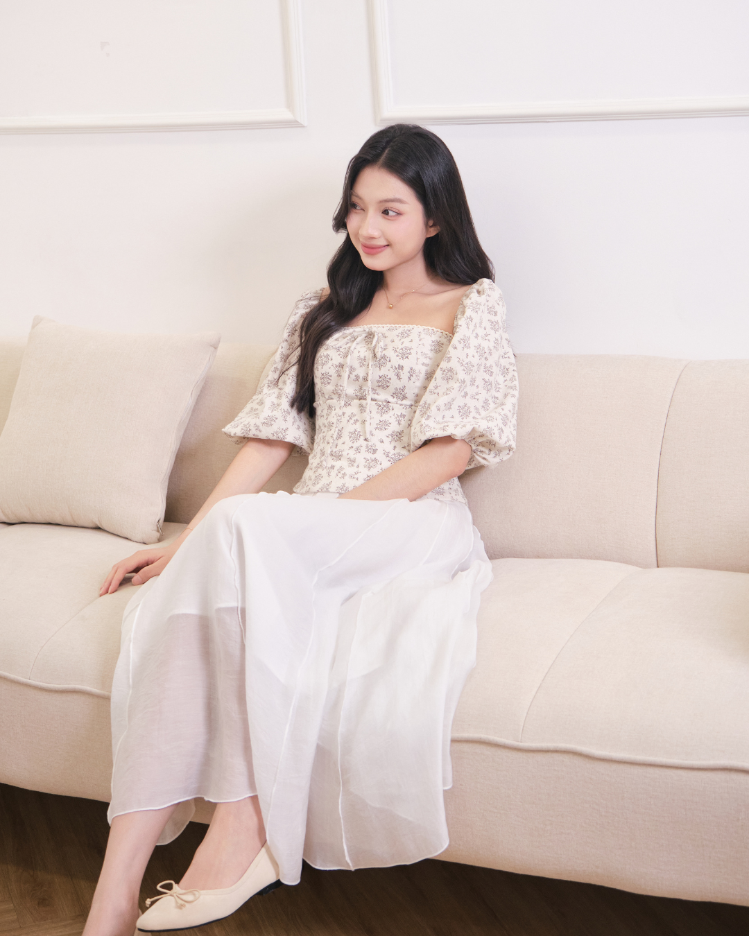  DARLING TOP - FLORAL 