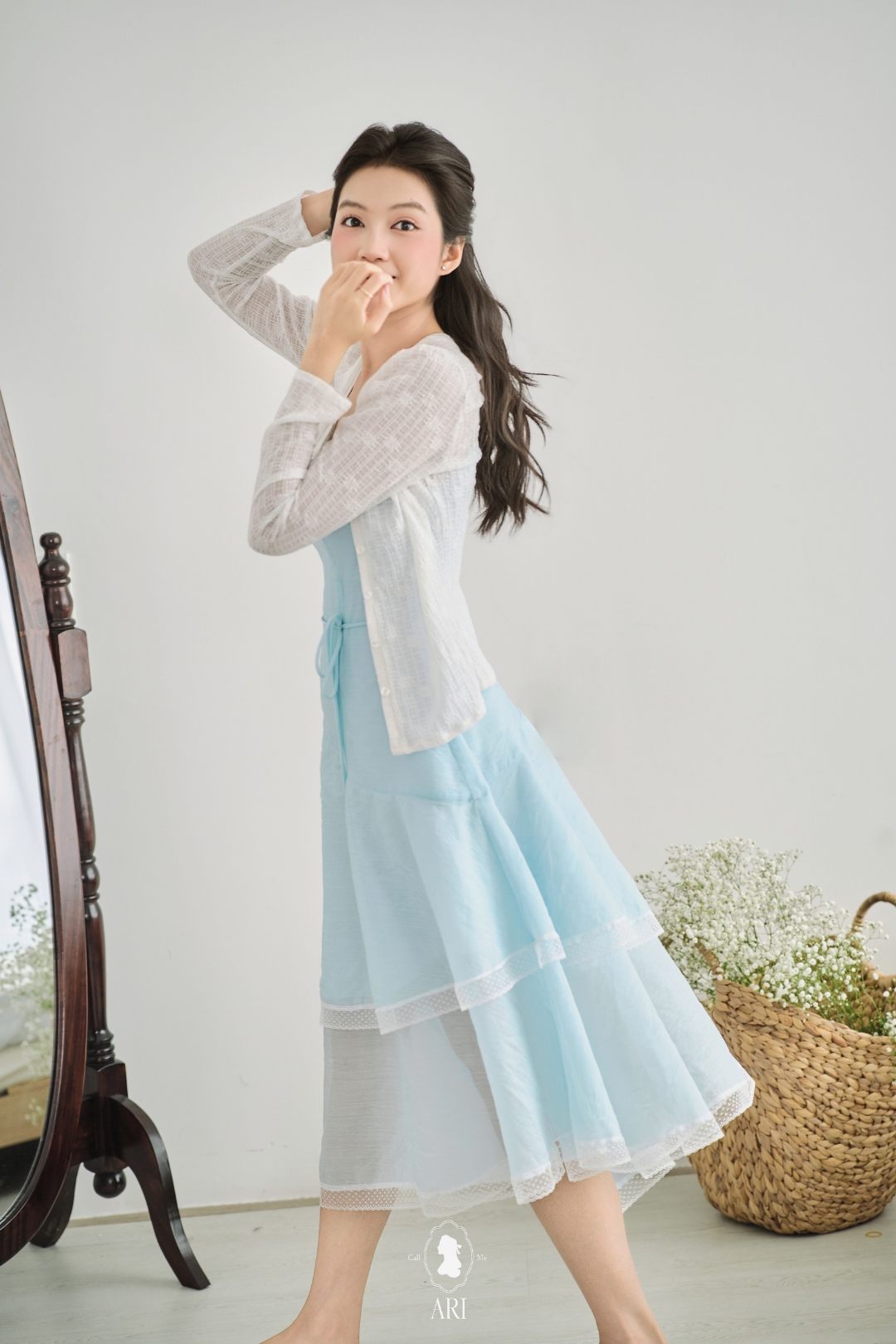  CLOUDY CAMI DRESS 