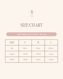  ARI WIDE LEG PANTS - BLACK 