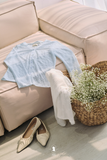  DAILY CARDIGAN - BABY BLUE 