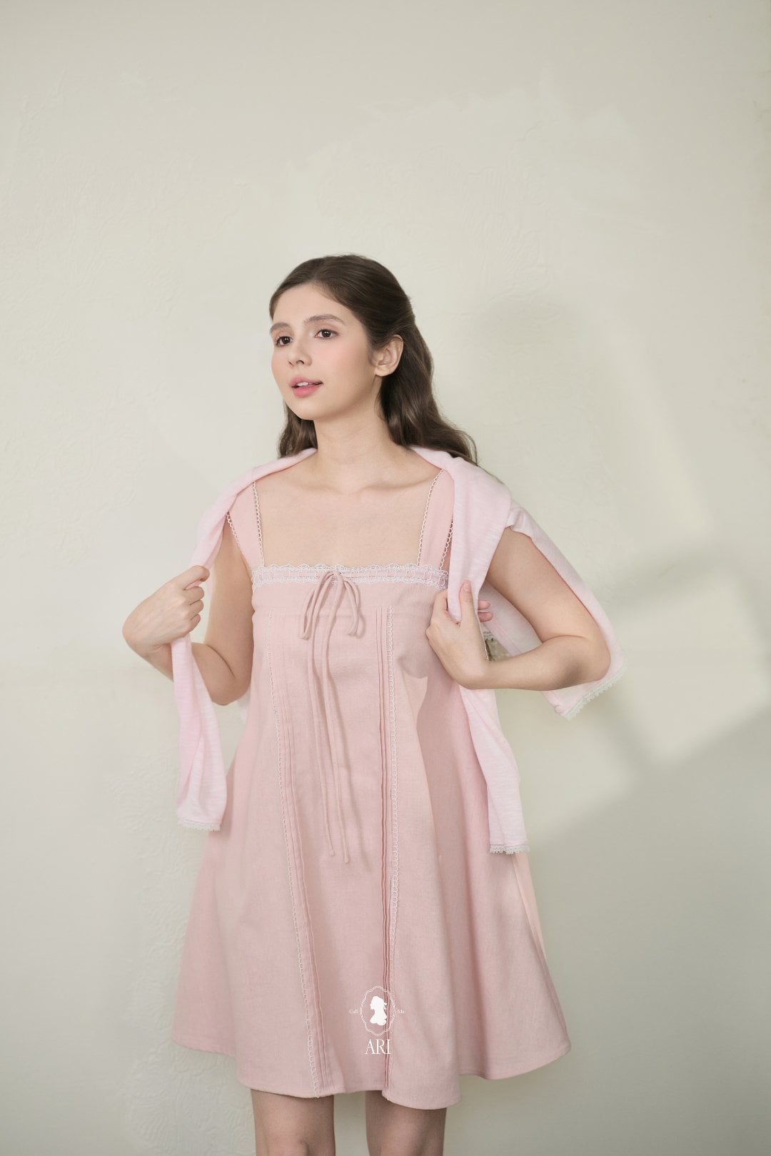  CLOVER BABYDOLL DRESS - PINK 