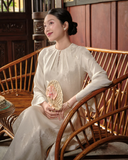  ÁO DÀI MIỀN LỤA 