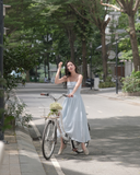  MARSHMALLOW MIDI DRESS 