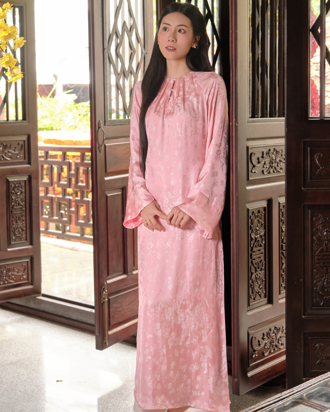  ÁO DÀI MIỀN MỘC 